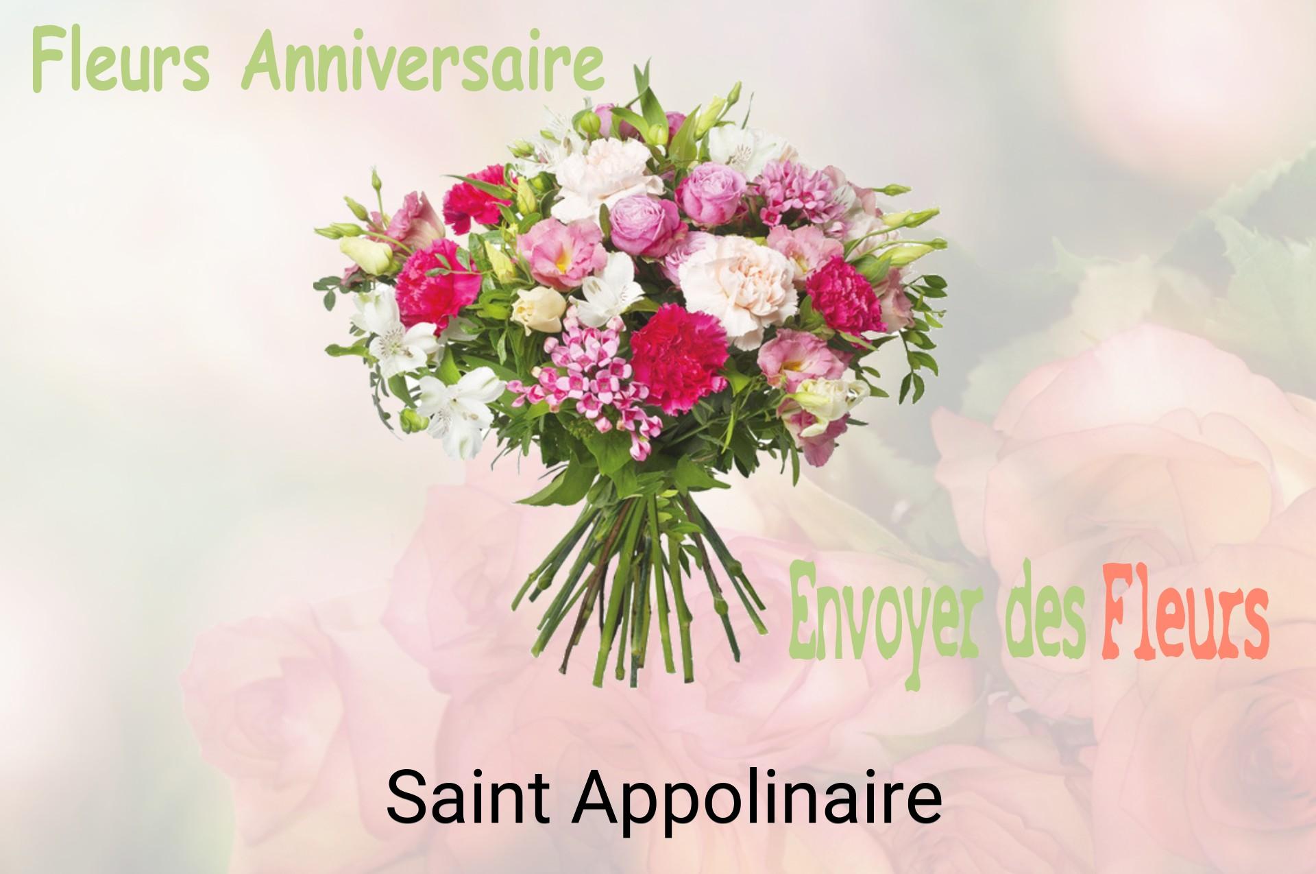 Bouquet de fleurs d’anniversaire livré à Saint-Appolinaire